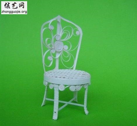 纸杯diy公主纸藤椅的制作╭纸的折法