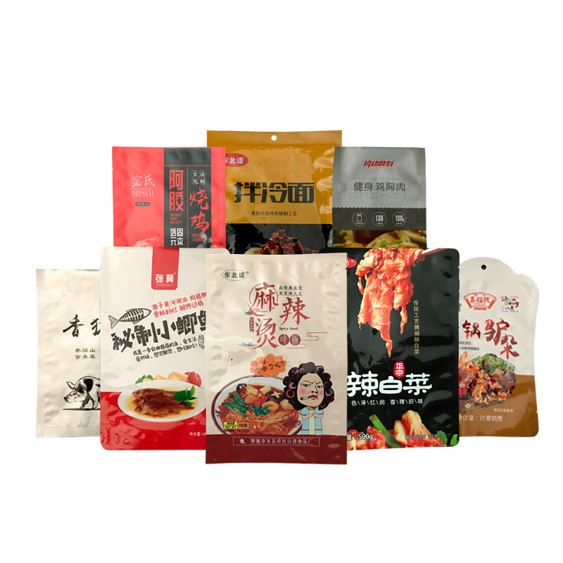 河南南阳牛皮纸自立袋薯条包装洗衣液皂粉液包装袋