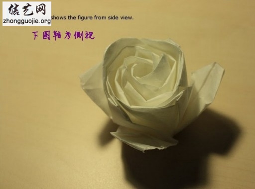 所以一些简单的纸玫瑰花的简易折法图解更加受到大家的欢迎和支持