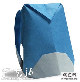 长形小书包的折纸方法 -  www.shouyihuo.net