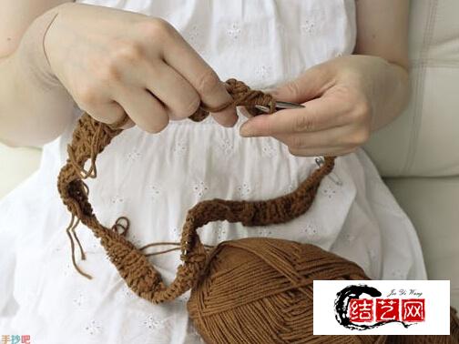 手工编织靠垫的编织方法，学习钩织靠垫抱枕制作教程