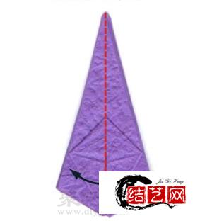 折纸漂亮立体时尚的折纸花，折纸番红花教程步骤