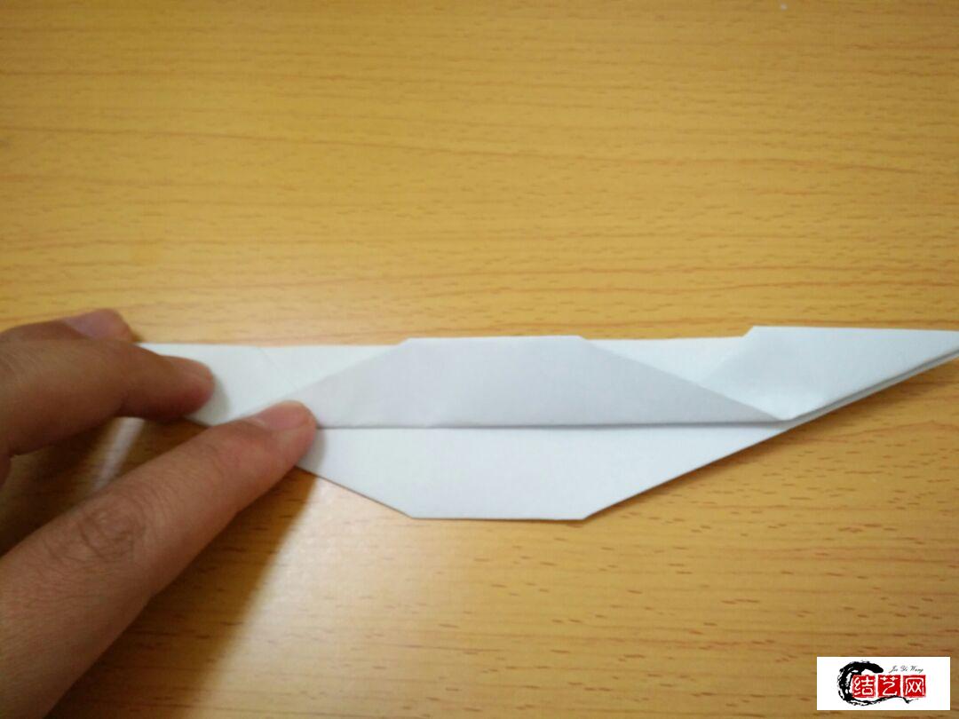 简单又好看纸船的教程图解，儿童手工乌篷船折法步骤_折纸教程_中国结艺网