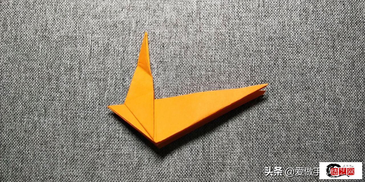 折纸恐龙霸王龙简单步骤图解,儿童手工制作简单恐龙折纸